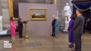 PBS News Hour, “Senator Roy Blunt presents painting to Biden in honor of inauguration”, 21 January 2021