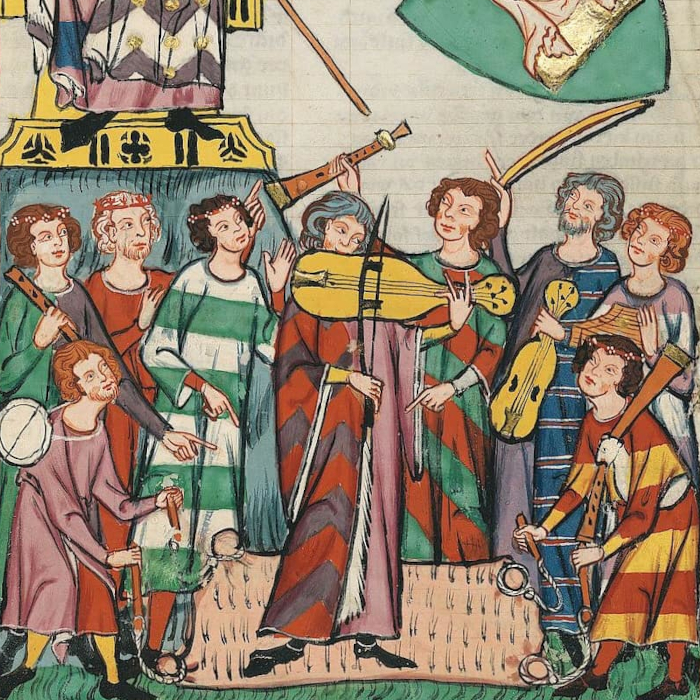 Codex Manasse - Meister Heinrich Frauenlob (1305)